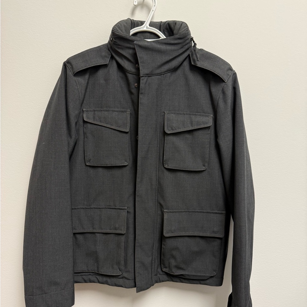 Aspesi Charcoal Military Field Jacket
